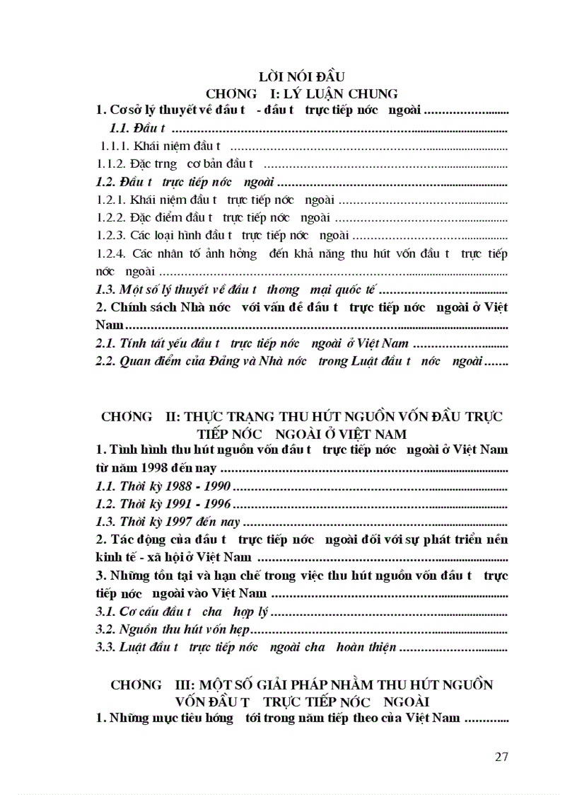 image for page Một số giải pháp nhằm thu hút nguồn vốn đầu tư trực tiếp nước ngoài ở Việt Nam trong quá trình sự nghiệp CNH HĐH