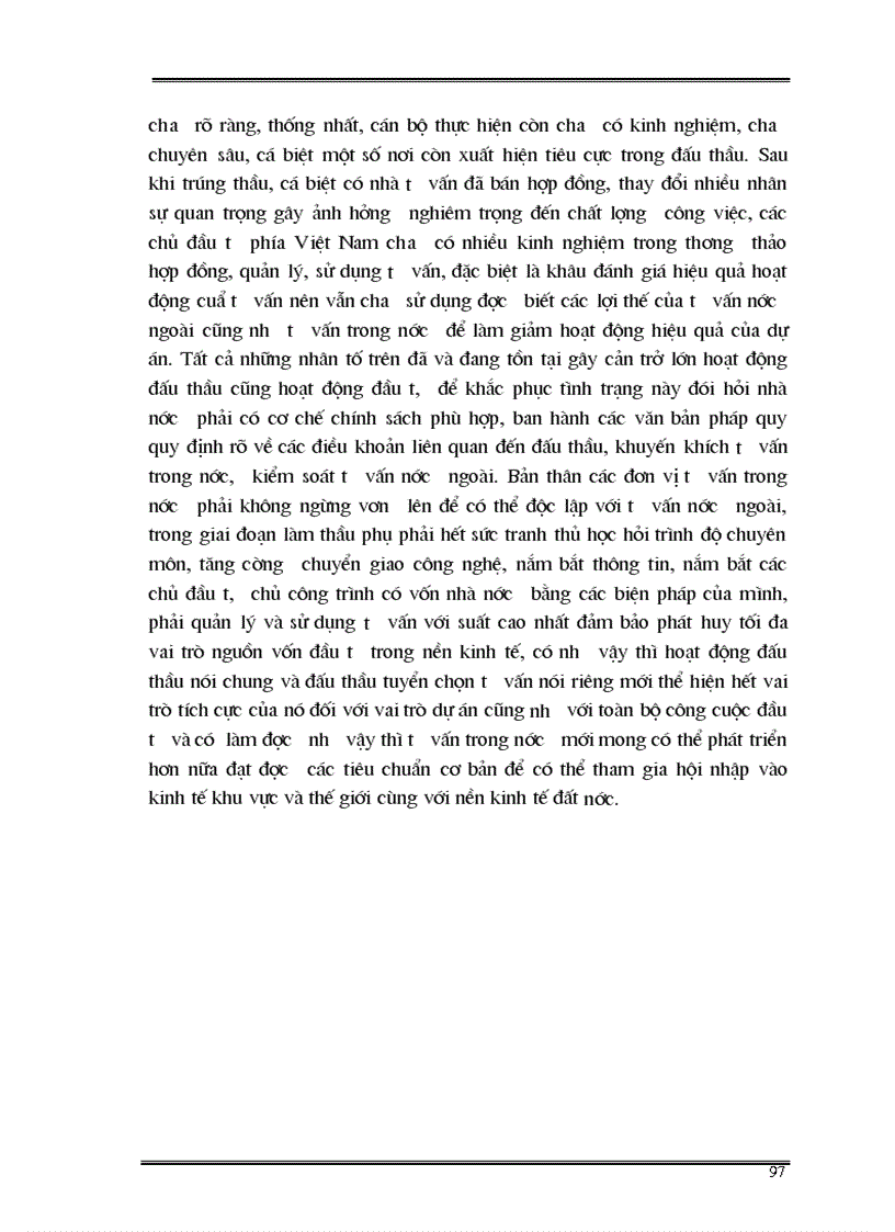 image for page Một số giải pháp nhằm nâng cao hiệu quả trong công tác đấu thầu tuyển chọn tư vấn hiện nay