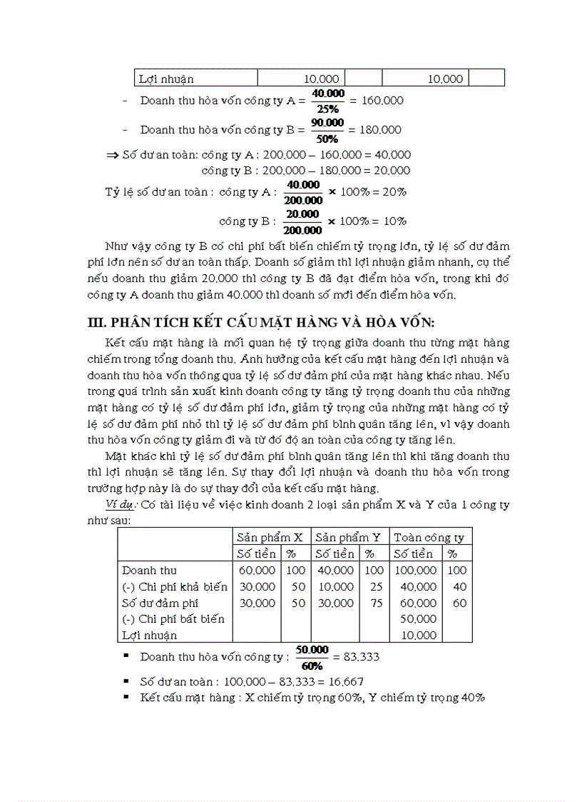 image for page Phân tích mối quan hệ C V P chi phí khối lượng lợi nhuận tại Công ty CP Cao su Sài gòn KYMDAN