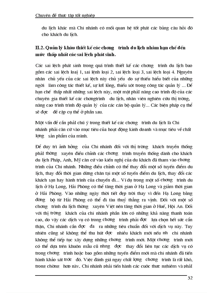 image for page Thực trạng của hoạt động kinh doanh và chất lượng của các chương trình du lịch trọn gói cho khách du lịch nước ngoài ở Chi nhánh Công ty du lịch Hương Giang tại Hà Nội