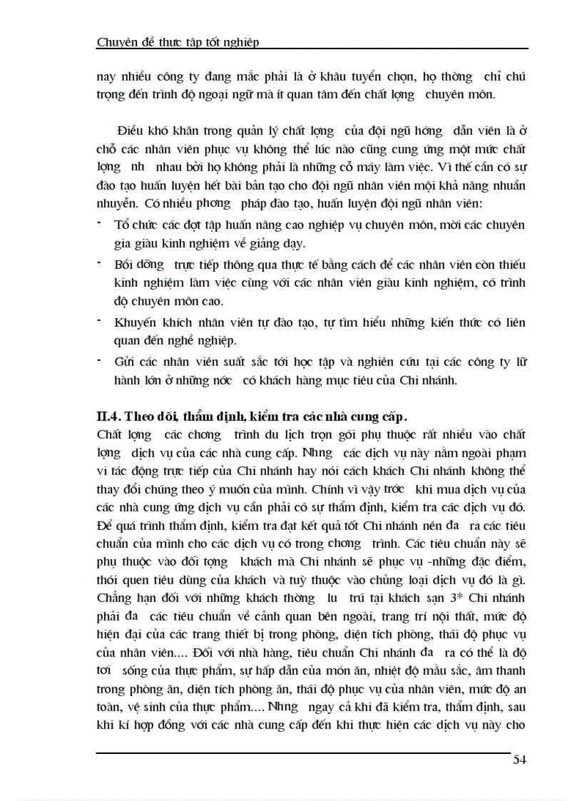 image for page Thực trạng của hoạt động kinh doanh và chất lượng của các chương trình du lịch trọn gói cho khách du lịch nước ngoài ở Chi nhánh Công ty du lịch Hương Giang tại Hà Nội