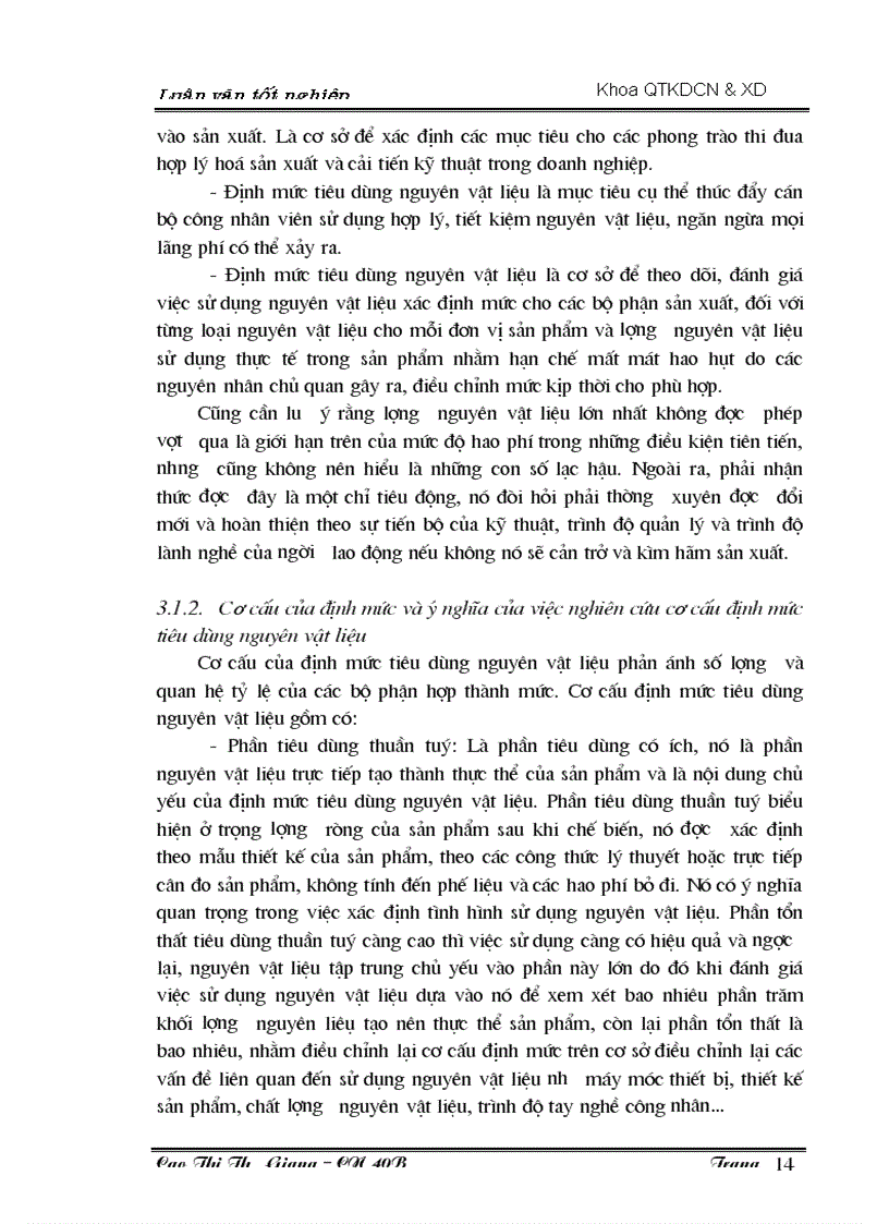 image for page Phân tích thực trạng sử dụng hợp lý và tiết kiệm nguyên vật liệu tại Công ty cổ phần đầu tư xây dựng và sản xuất vật liệu Nam Thắng