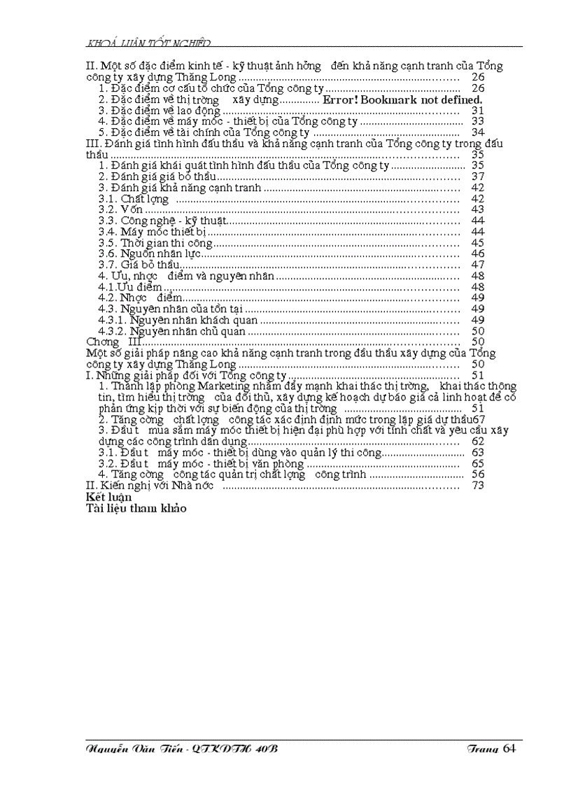 image for page Thực trạng công tác đấu thầu xây dựng ở Tổng công ty xây dựng Thăng Long 1
