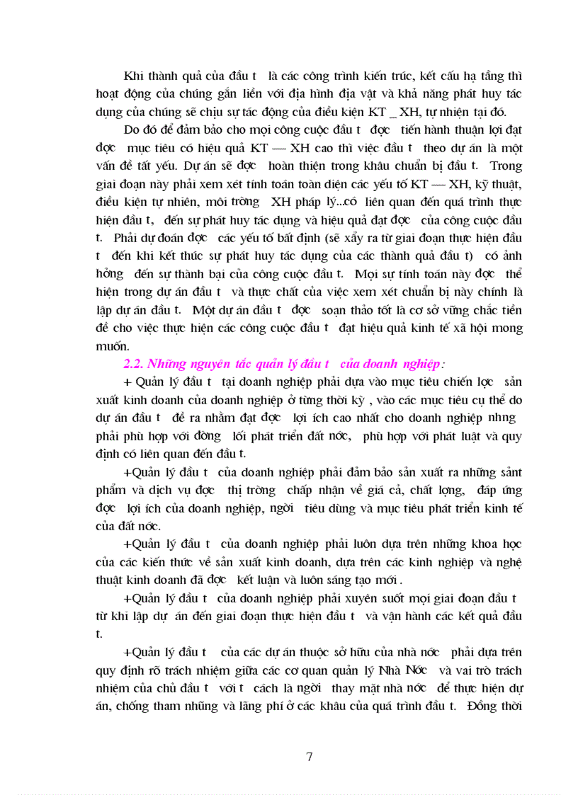 image for page Thực trạng đầu tư của công ty xây dựng số