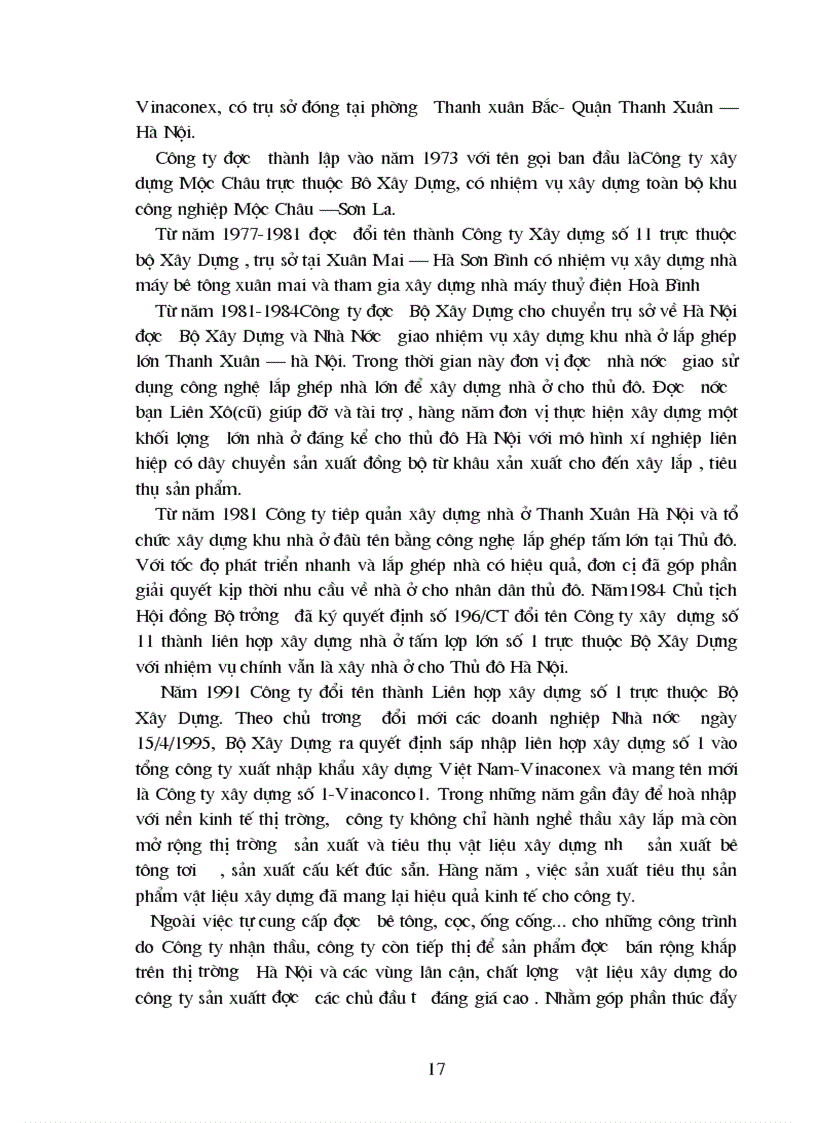 image for page Thực trạng đầu tư của công ty xây dựng số