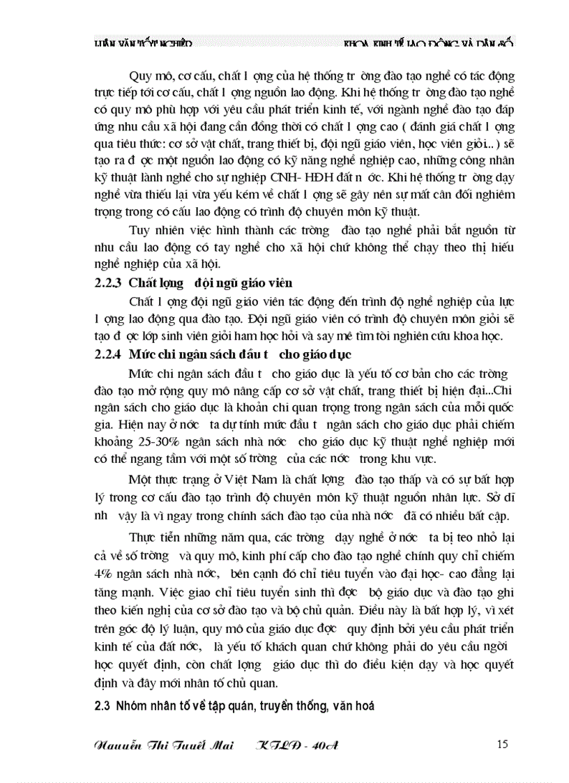 image for page Nâng cao chất lượng nguồn lao động trong quá trình đô thị hoá