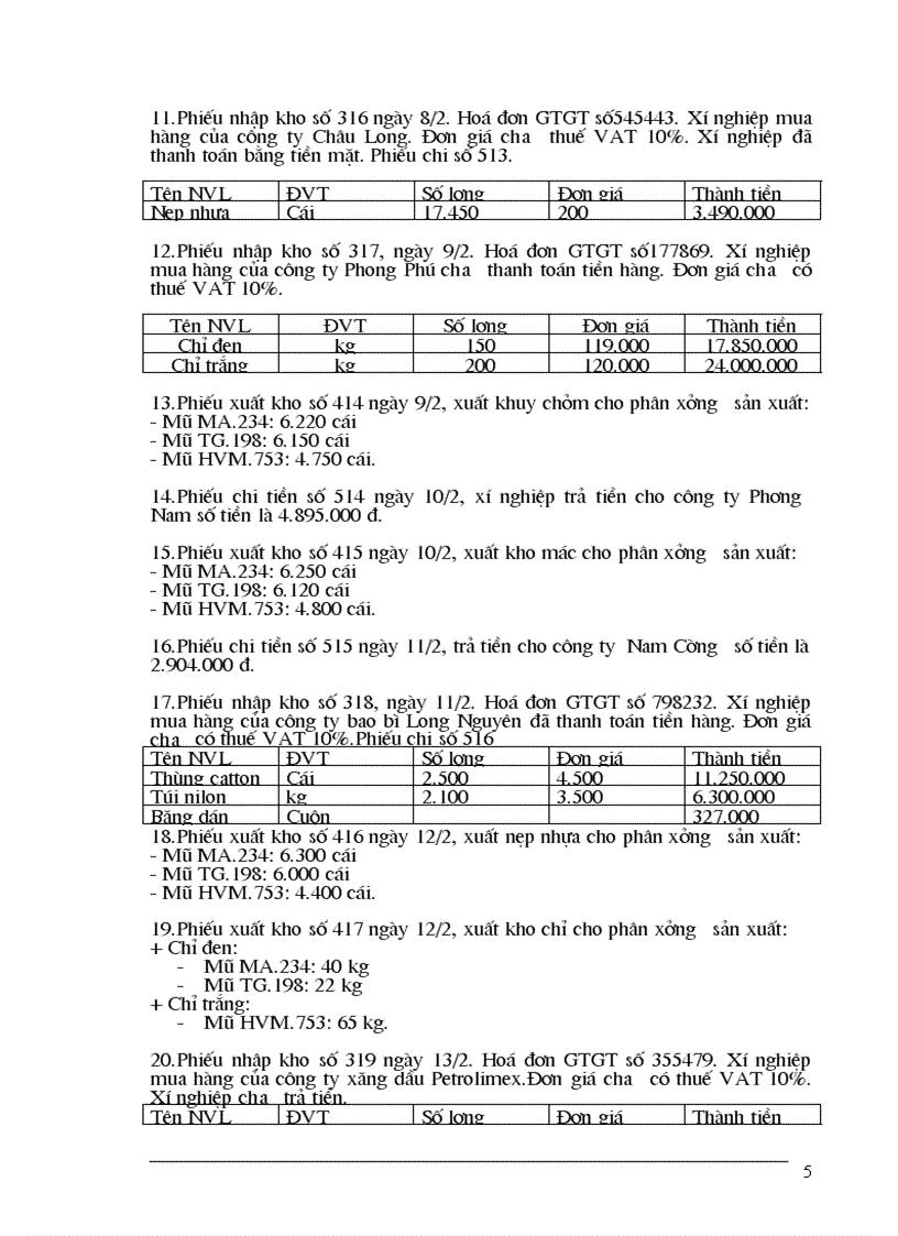image for page Kế toán tscđ và chi phí tscđ