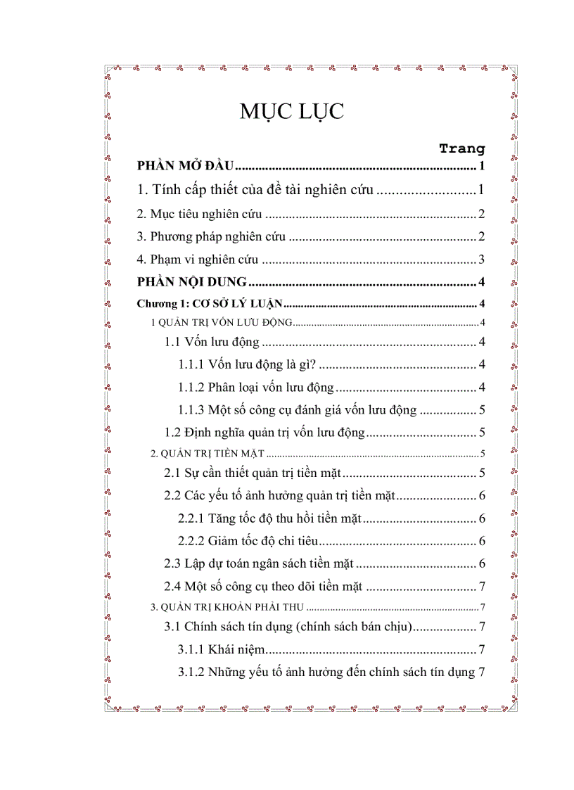 image for page Nâng cao hiệu quả quản trị vốn lưu động tại nhà máy gạch ngói long xuyên