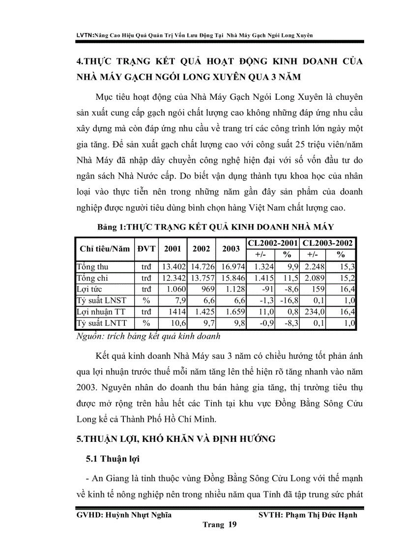 image for page Nâng cao hiệu quả quản trị vốn lưu động tại nhà máy gạch ngói long xuyên