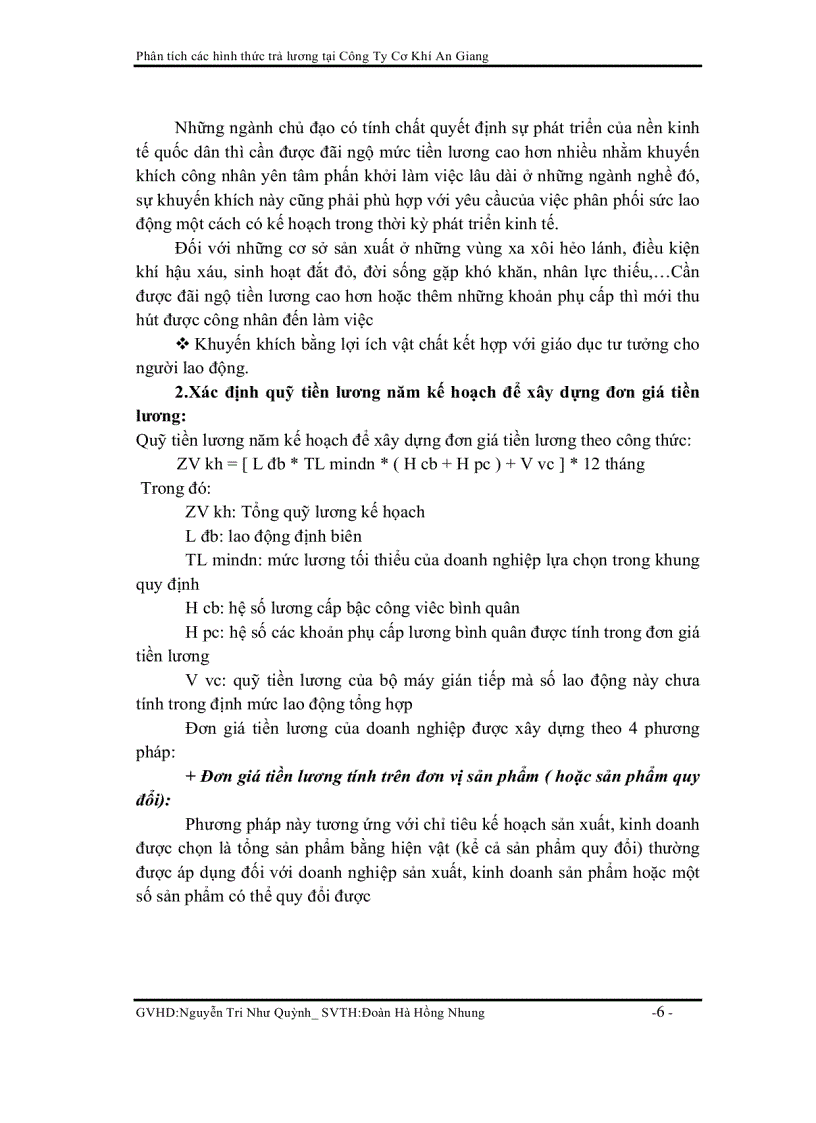 image for page Phân tích các hình thức trả lương của công ty