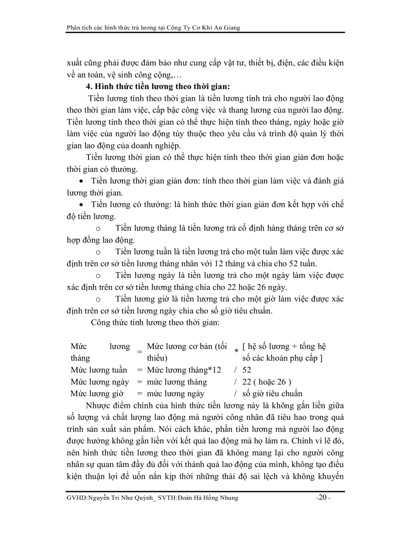 image for page Phân tích các hình thức trả lương của công ty
