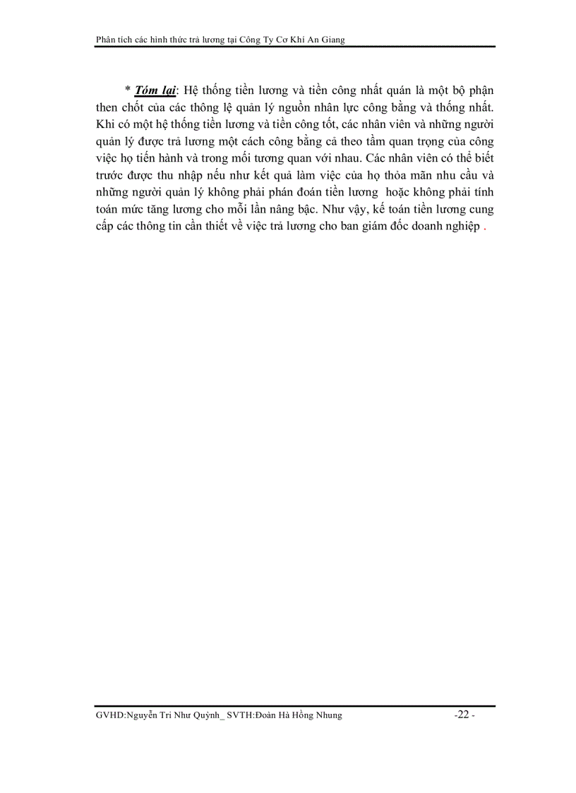 image for page Phân tích các hình thức trả lương của công ty