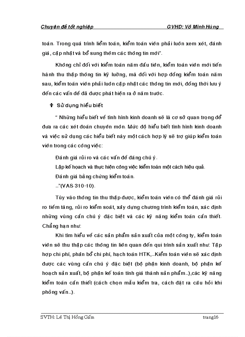 image for page Kiểm toán khoản mục HTK VÀ GVHB