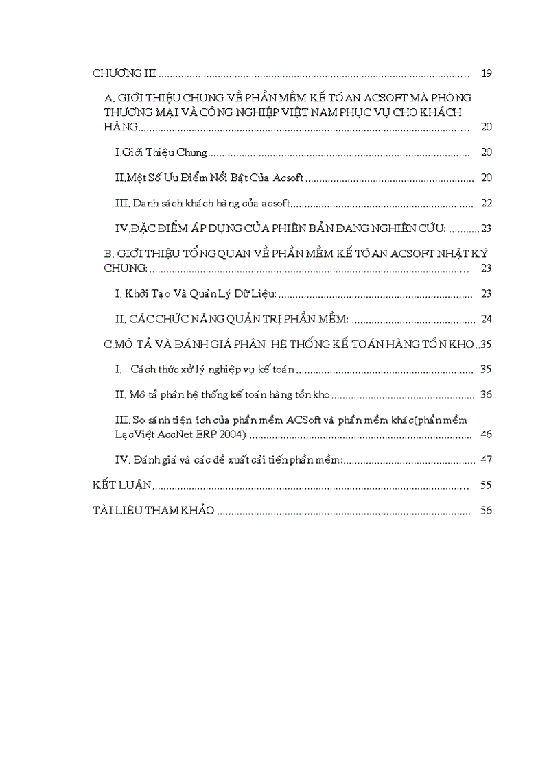 image for page Tìm hiểu và đánh giá kế toán hàng tồn kho của phần mềm kế toán acsoft do phòng thương mại và công nghiệp việt nam cung cấp