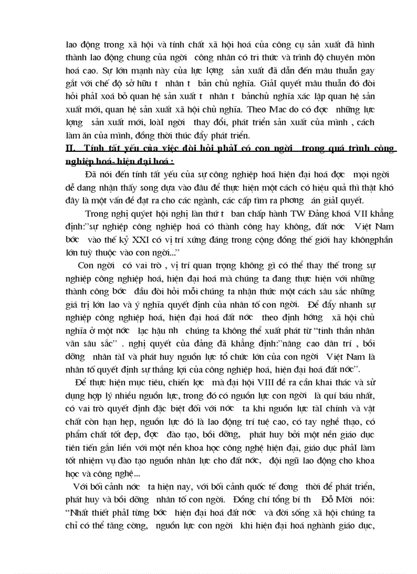 image for page Nguồn lực con người trong sự nghiệp Công nghiệp hoá hiện đại hoá ở việt nam