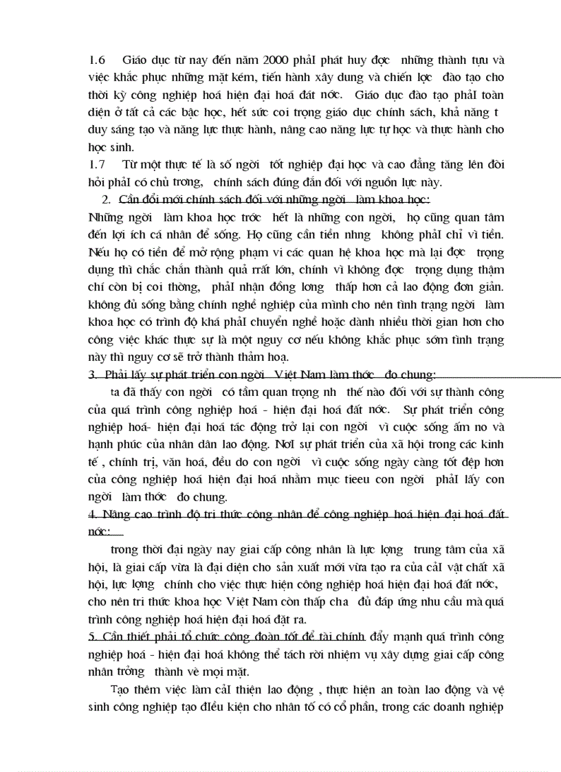 image for page Nguồn lực con người trong sự nghiệp Công nghiệp hoá hiện đại hoá ở việt nam