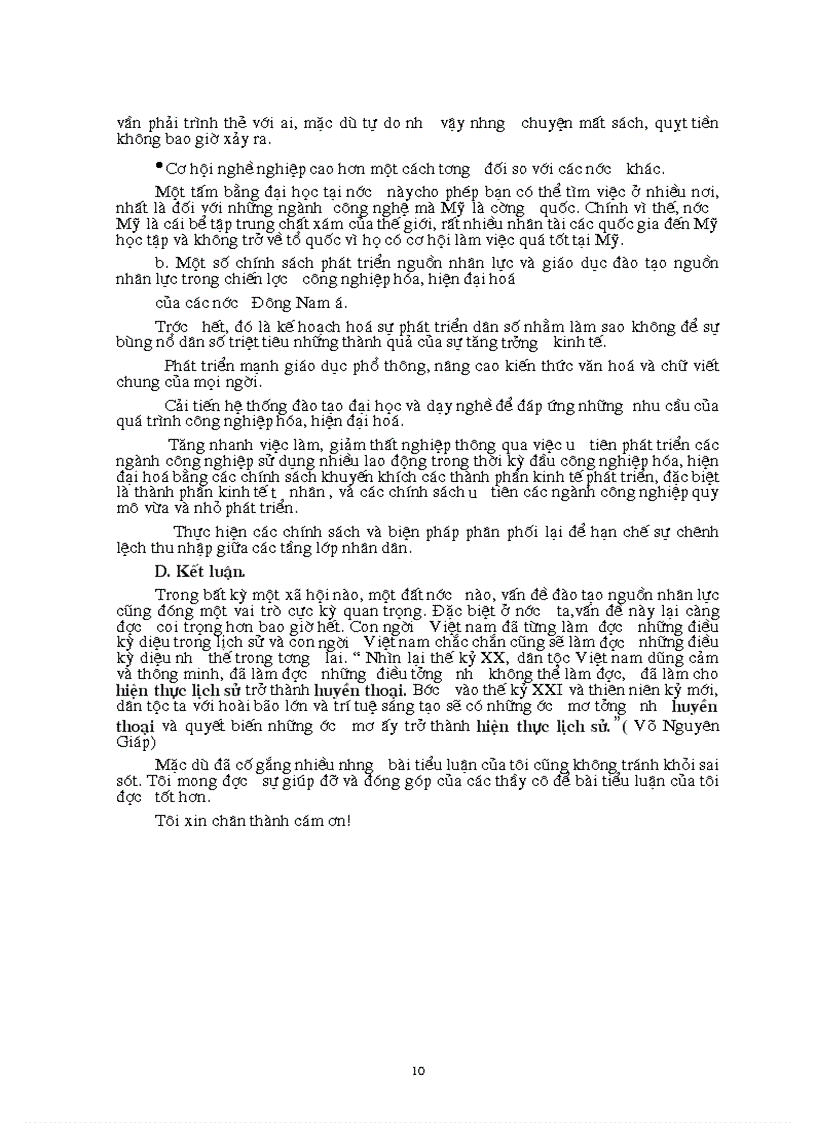 image for page Lý luận về con người và vấn đề về đào tạo nguồn lực con người trong sự nghiệp công nghệp hoá hiện đại hoá đất nước