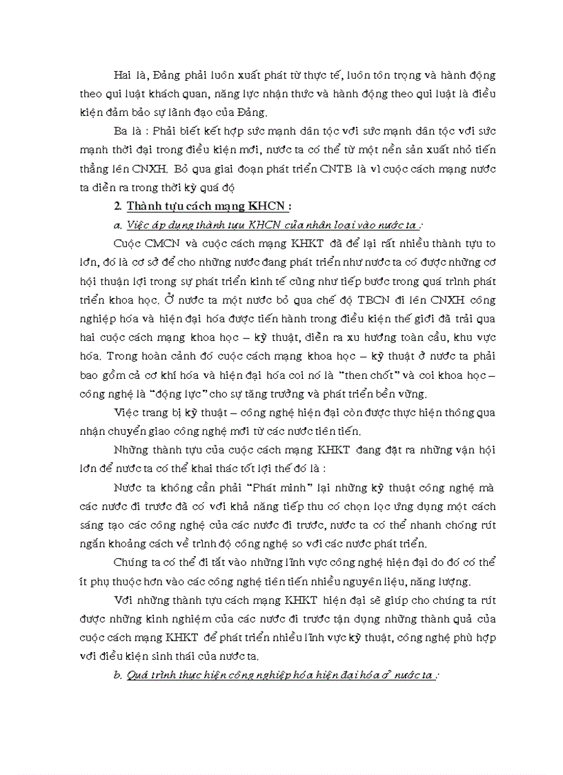image for page Nội dung lý luận vào thực tiễn của nước ta một số giải pháp và quan điểm cá nhân