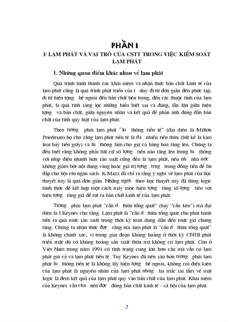 image for page Sử dụng chính sách tiền tệ nhằm kiểm soát lạm phát 1