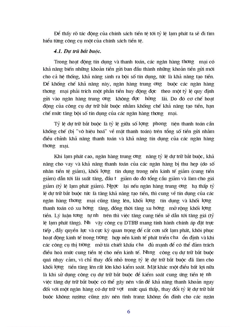 image for page Sử dụng chính sách tiền tệ nhằm kiểm soát lạm phát 1