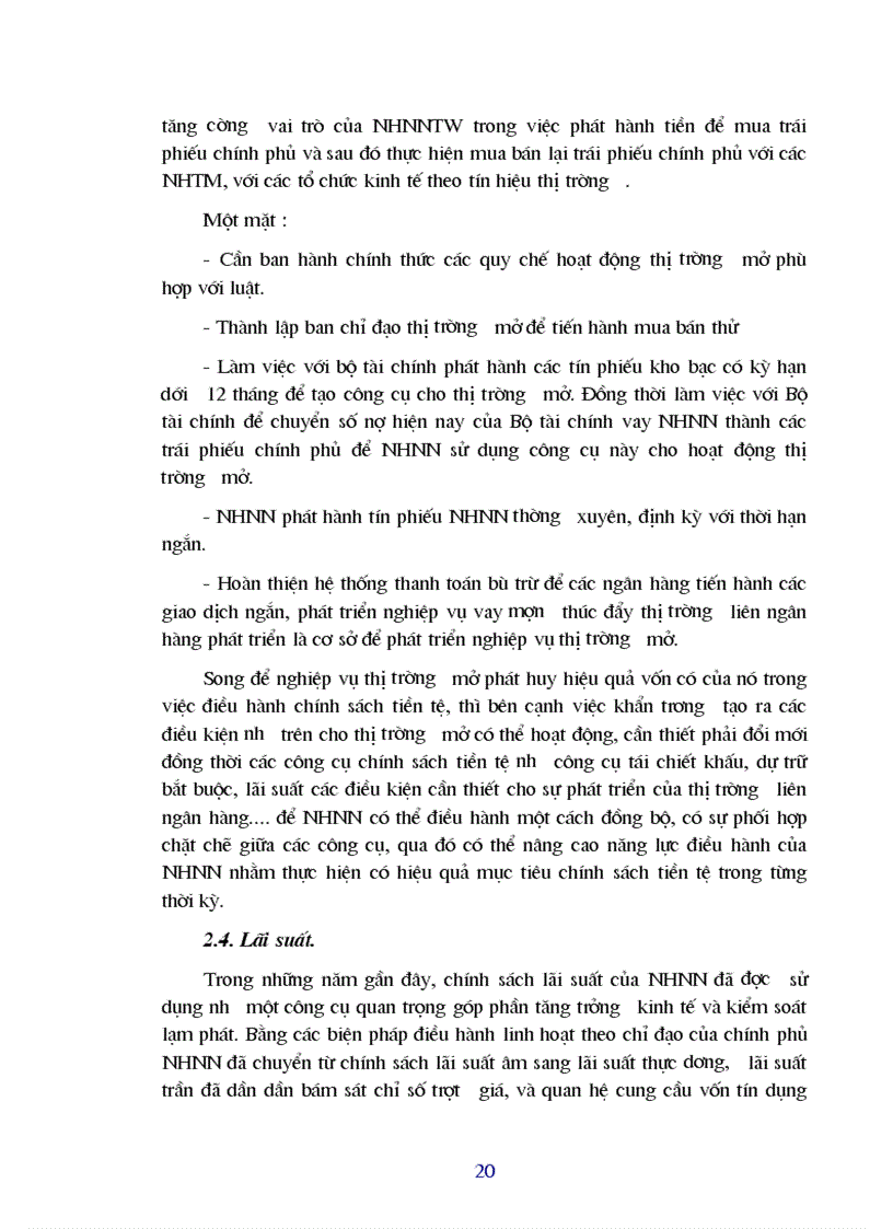 image for page Sử dụng chính sách tiền tệ nhằm kiểm soát lạm phát 1