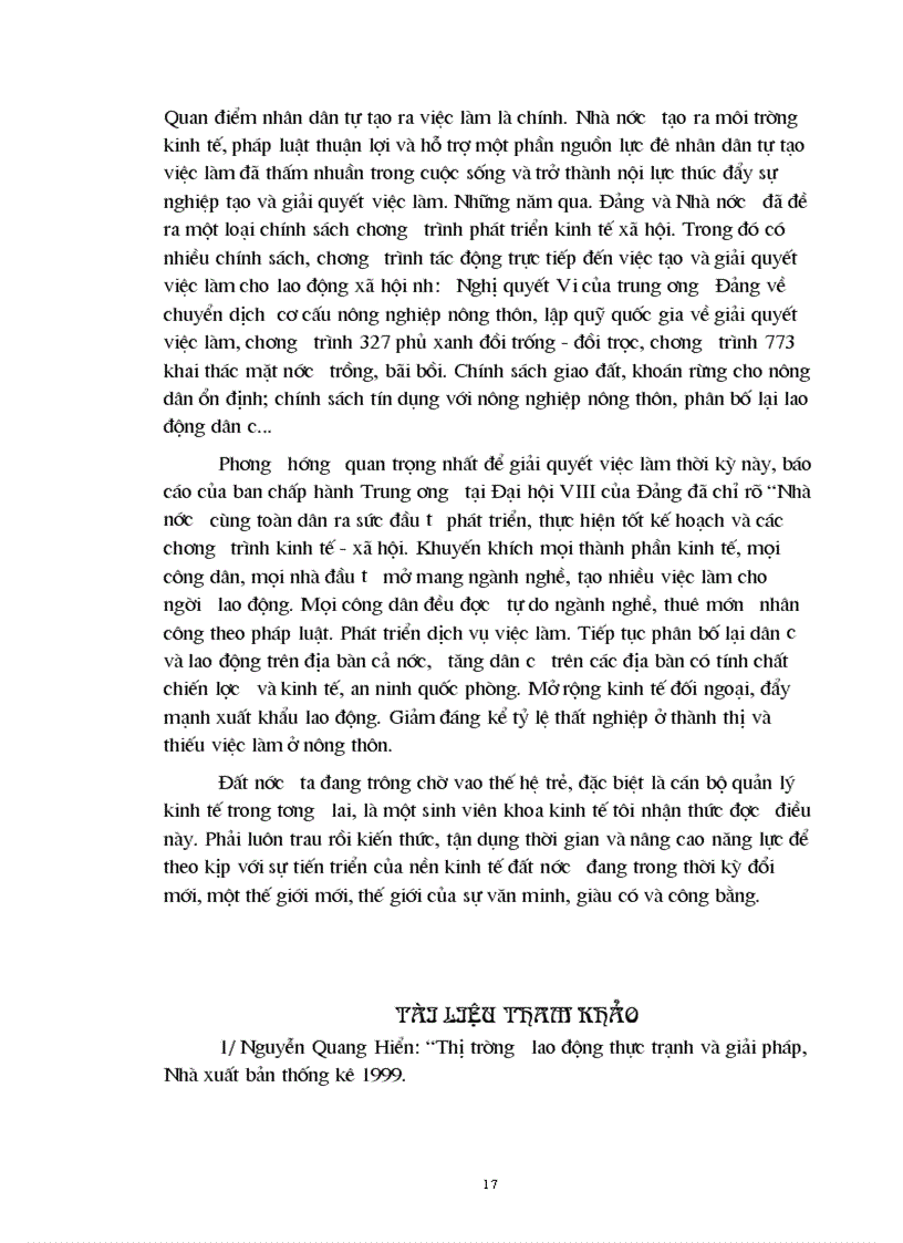 image for page Giải pháp và tạo công ăn việc làm 1