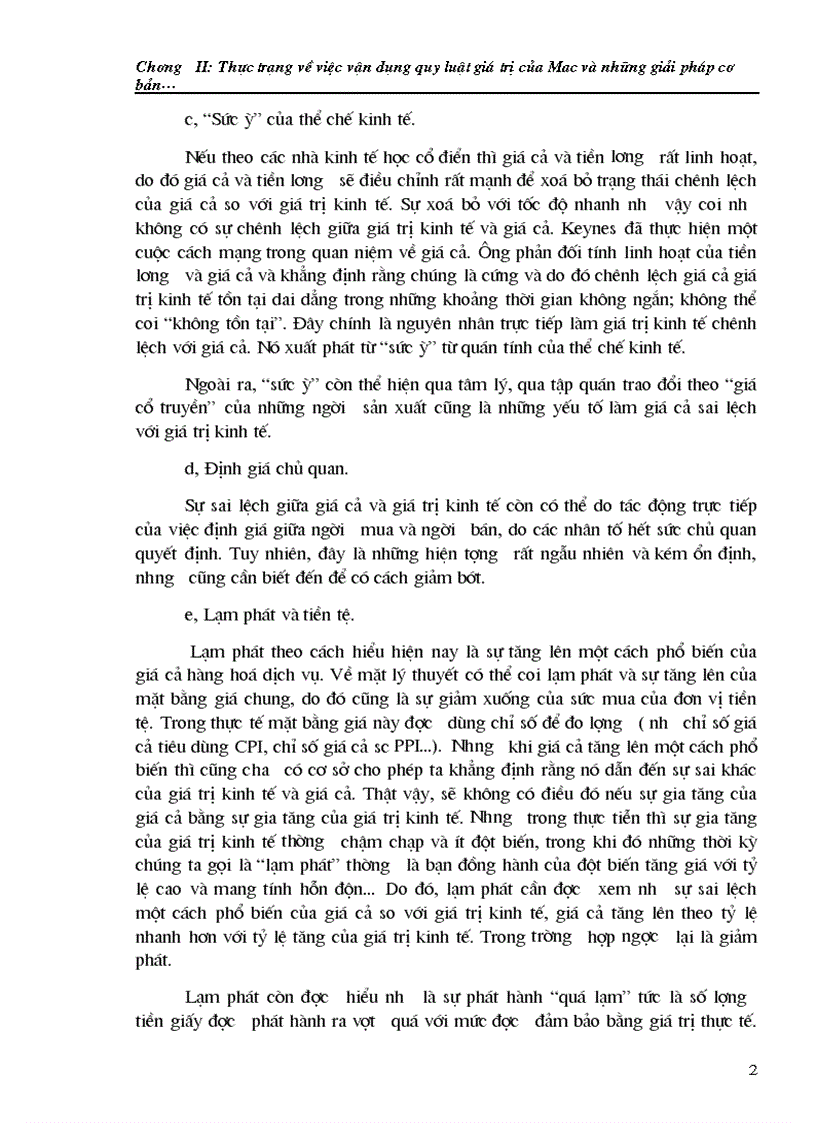 image for page Thực trạng về việc vận dụng quy luật giá trị và những giải pháp cơ bản để thực hiện tốt quy luật giá trị ở nước ta