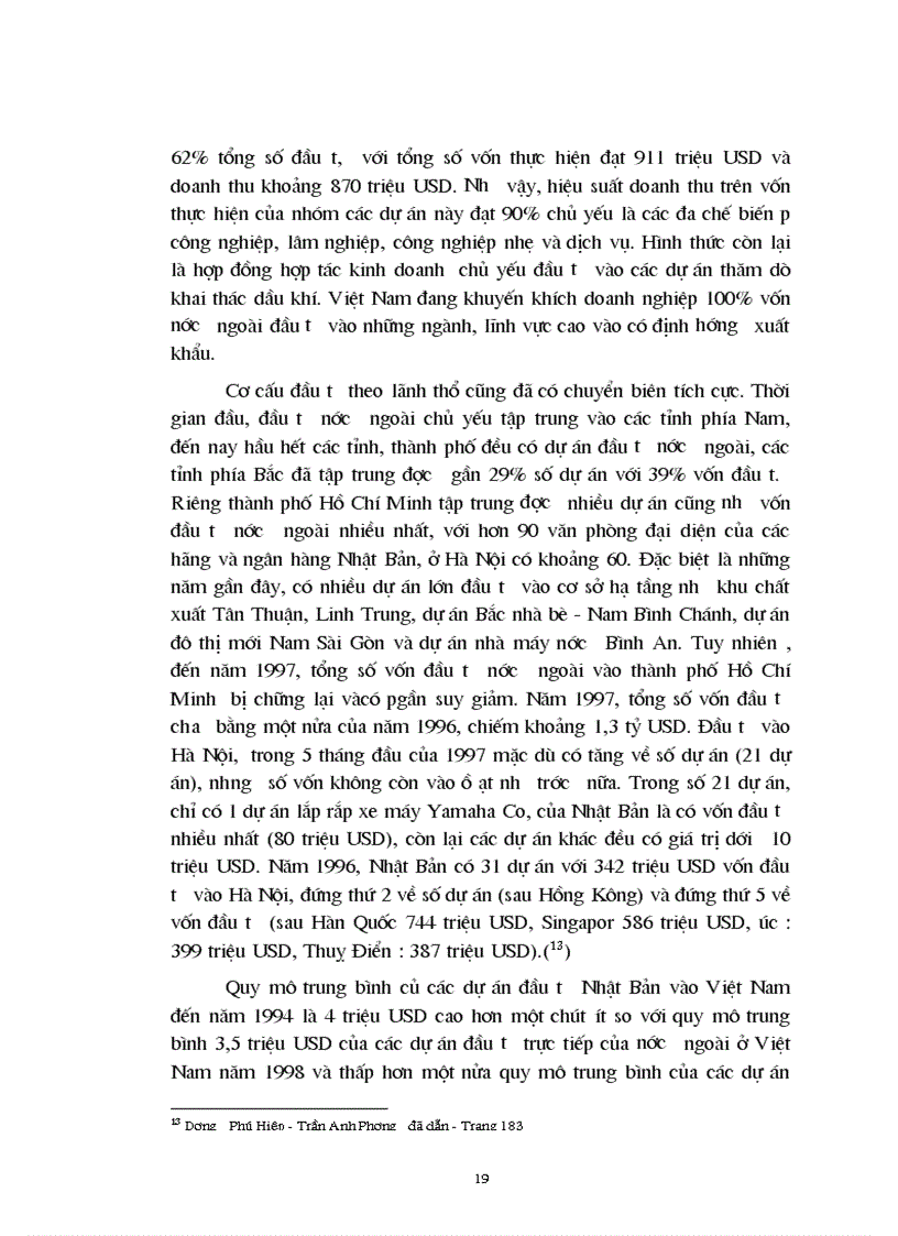 image for page Trực tiếp đầu tư của Nhật Bản vào Việt Nam trong giai đoạn từ 1986 đến nay