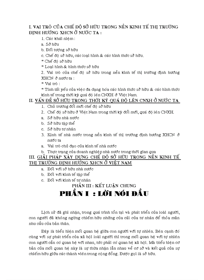 image for page Vai trò của chế độ sở hữu đối với sự hình thành và phát triển nền kinh tế thị trường định hướng XHCN ở nước ta