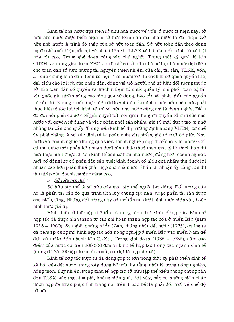 image for page Vai trò của chế độ sở hữu đối với sự hình thành và phát triển nền kinh tế thị trường định hướng XHCN ở nước ta