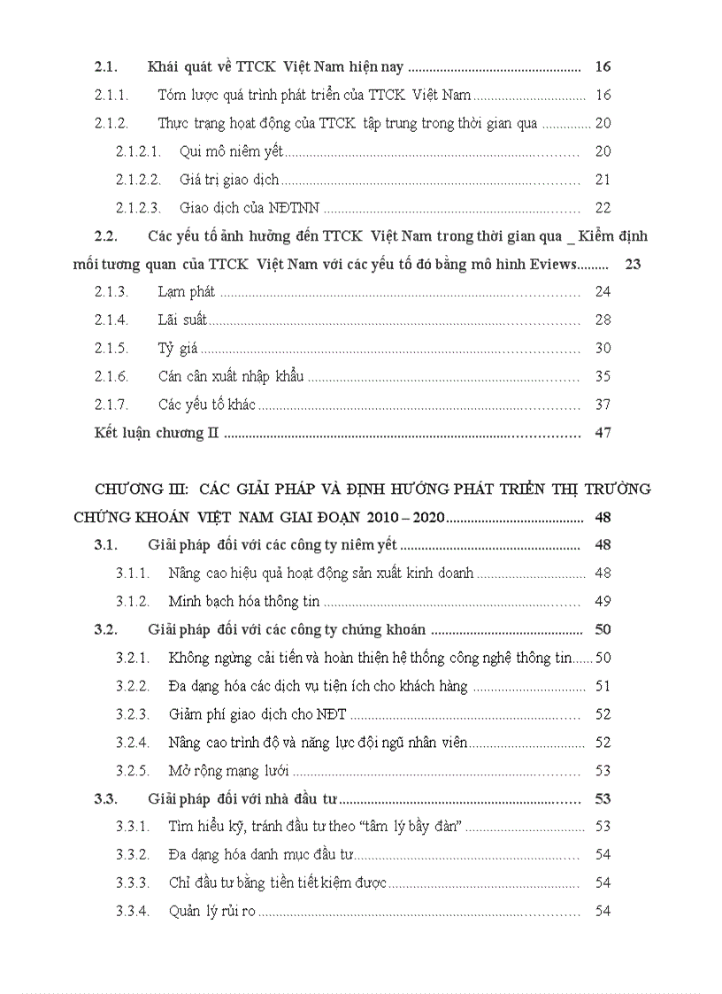 image for page Các giải pháp và định hướng phát triển thị trường chứng khoán Việt Nam giai đoạn 2010 2020