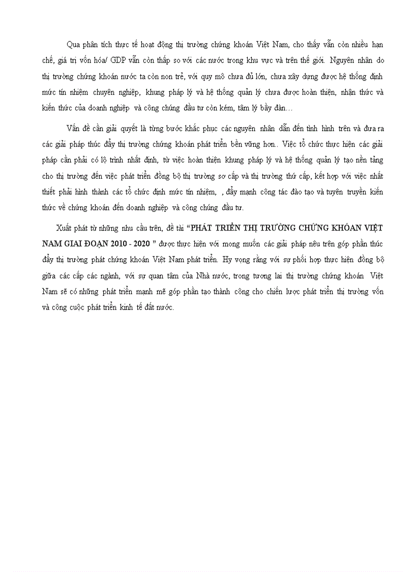 image for page Các giải pháp và định hướng phát triển thị trường chứng khoán Việt Nam giai đoạn 2010 2020