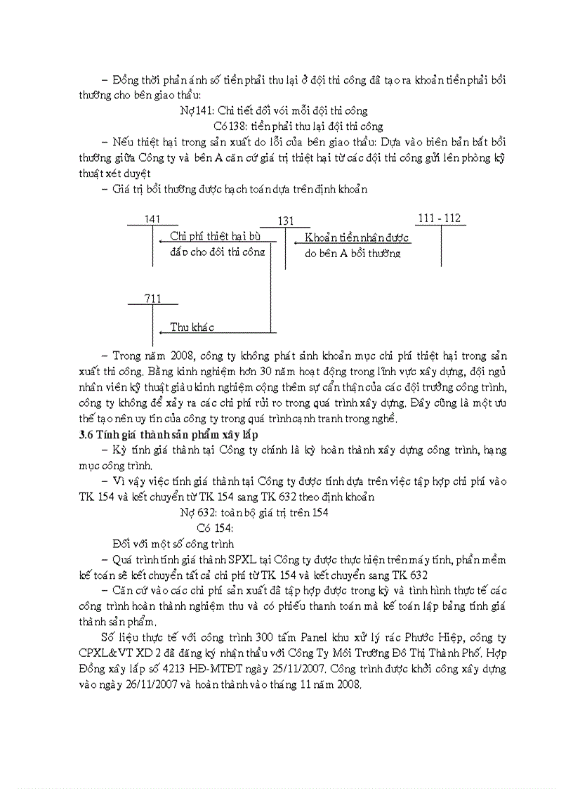image for page Kế toán chi phí sản xuất và tính giá thành sản phẩm xây lắp tại Công ty cổ phần xây lắp vật tư xây dựng 2