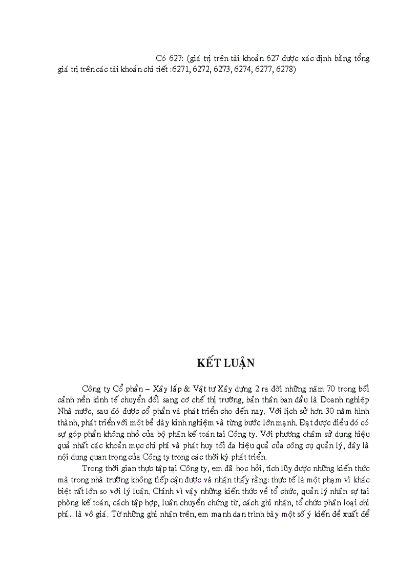 image for page Kế toán chi phí sản xuất và tính giá thành sản phẩm xây lắp tại Công ty cổ phần xây lắp vật tư xây dựng 2