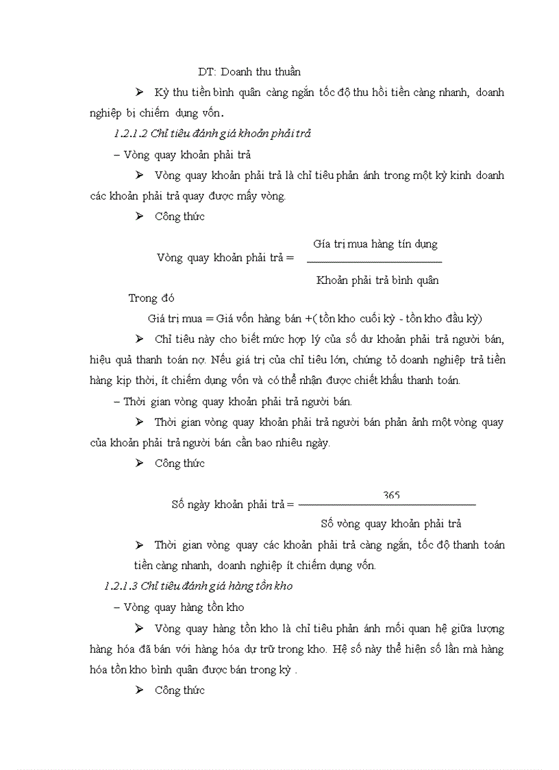 image for page Giải pháp nâng cao hiệu quả sử dụng vốn lưu động tại Công ty TNHH một thành viên thương mại thời trang dệt may Việt Nam