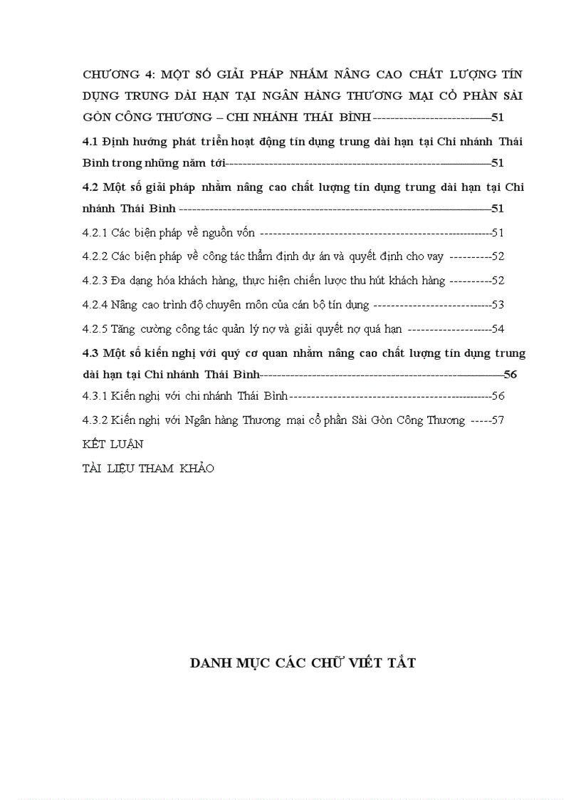 image for page Biện pháp nâng cao hiệu quả tín dụng trung và dài hạn tại Ngân hàng Sài Gòn công thương chi nhánh Thái Bình