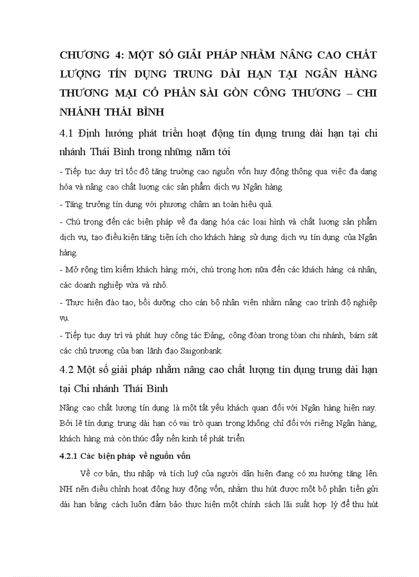 image for page Biện pháp nâng cao hiệu quả tín dụng trung và dài hạn tại Ngân hàng Sài Gòn công thương chi nhánh Thái Bình