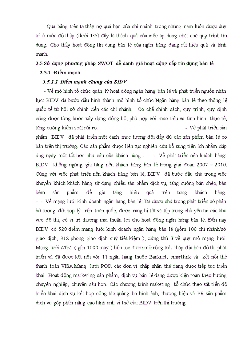 image for page Phân tích tình hình tín dụng bán lẻ tại Ngân hàng đầu tư và phát triển Việt Nam BIDV chi nhánh Bắc Sài Gòn