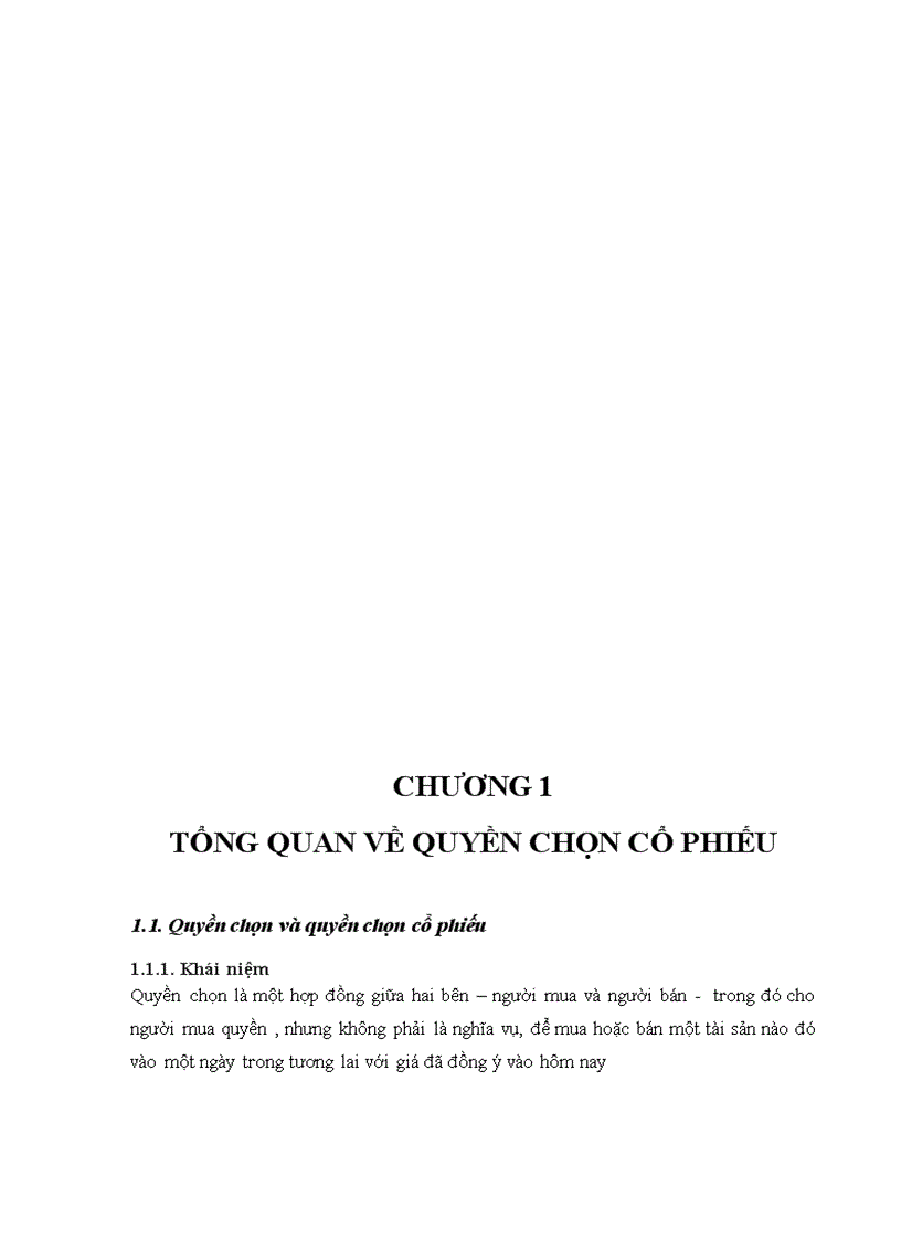 image for page Giải pháp ứng dụng quyền chọn cổ phiếu trên thị trường chứng khoán VIỆT NAM