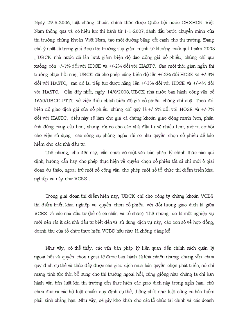 image for page Giải pháp ứng dụng quyền chọn cổ phiếu trên thị trường chứng khoán VIỆT NAM