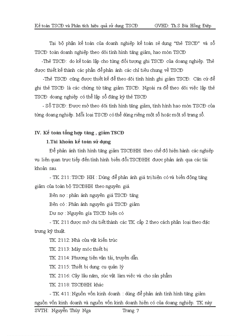 image for page Kế toán TSCĐ và Phân tích hiệu quả sử dụng TSCĐ