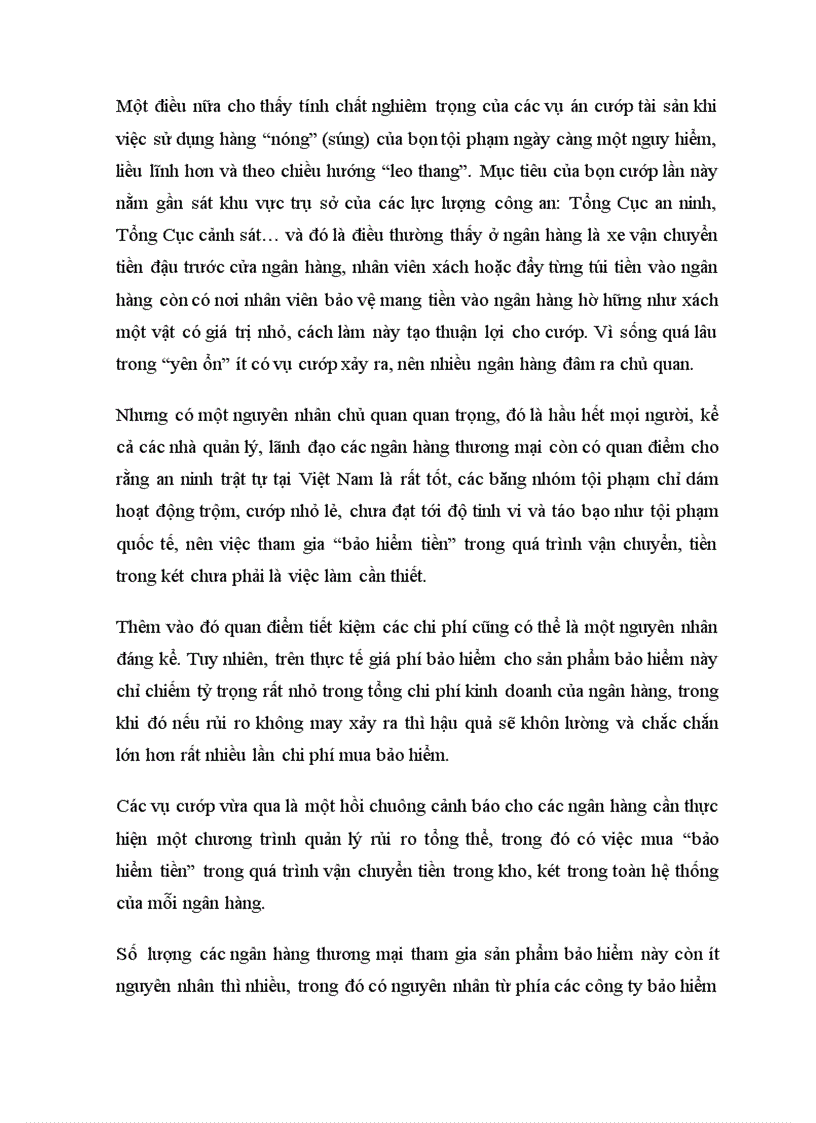 image for page Phân tích tình hình triển khai nghiệp vụ bảo hiểm tài sản đối với bảo hiểm tiền tại Công ty bảo hiểm Nhà Rồng Bảo Long