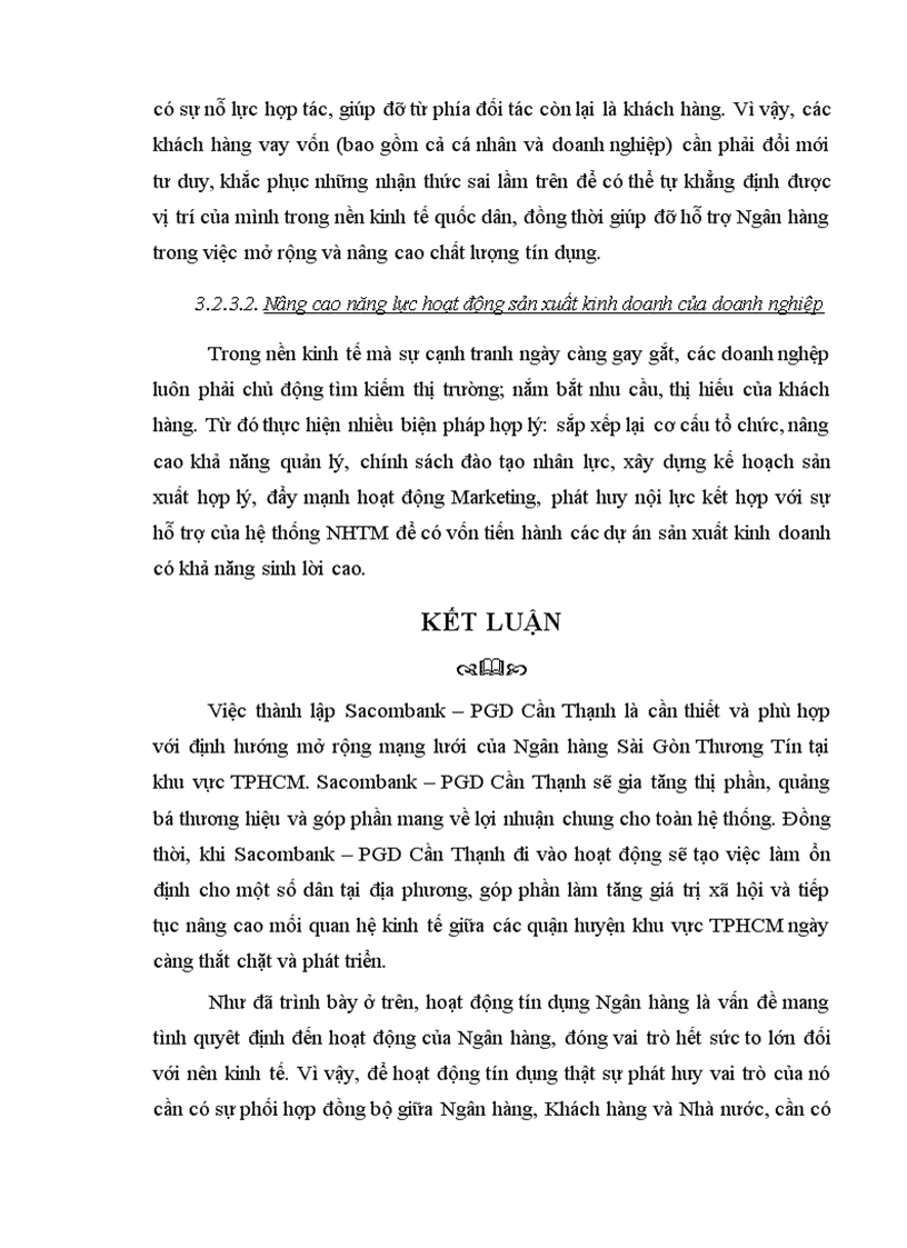 image for page Tình hình hoạt động tín dụng tại ngân hàng tmcp sài gòn thương tín pgd CẦN THẠNH