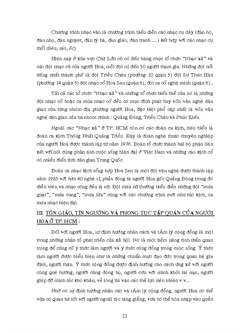 image for page Bước đầu tìm hiểu về văn hóa phong tục tập quán của người Hoa ở TP HCM