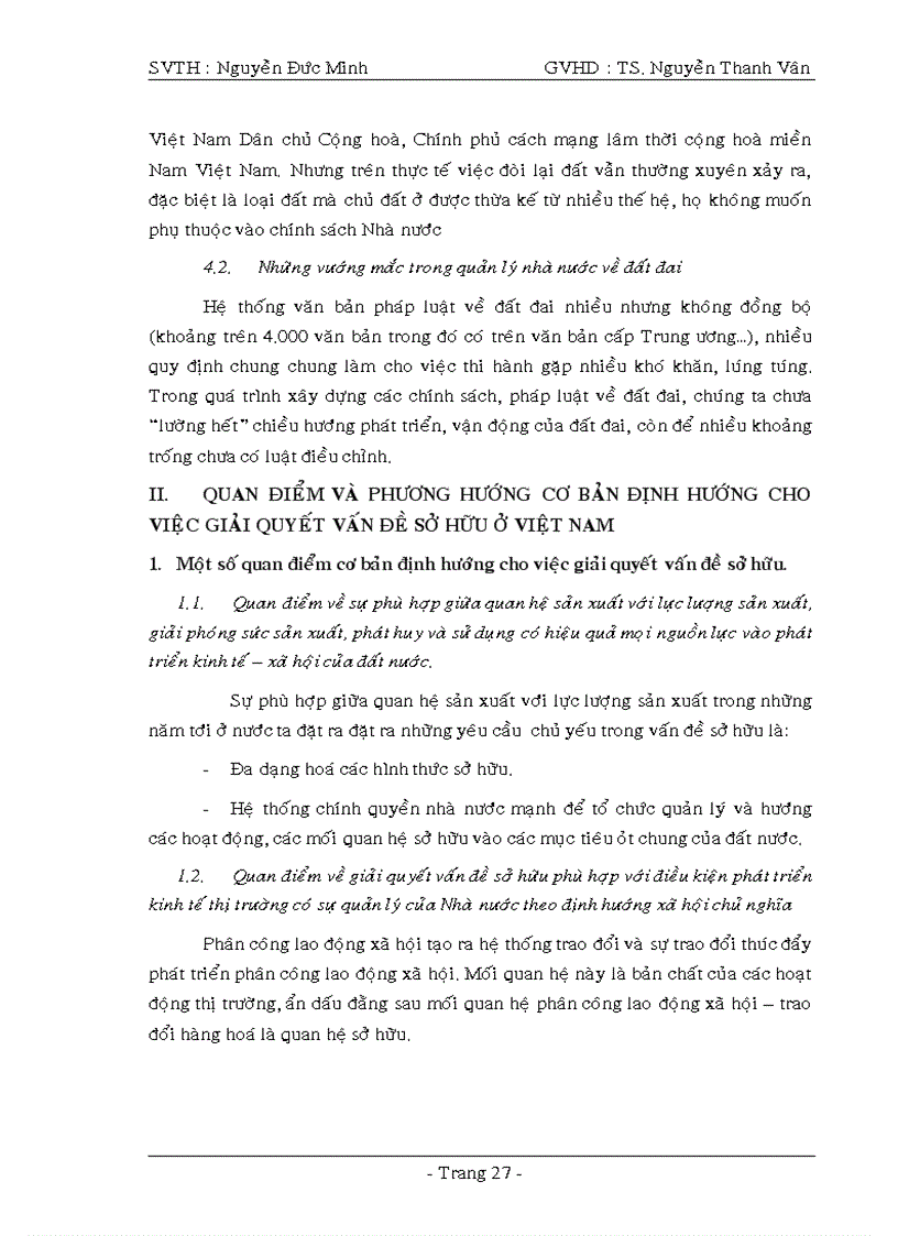 image for page Quan điểm về sở hữu trong đường lối chính sách của đảng và nhà nước VIỆT NAM