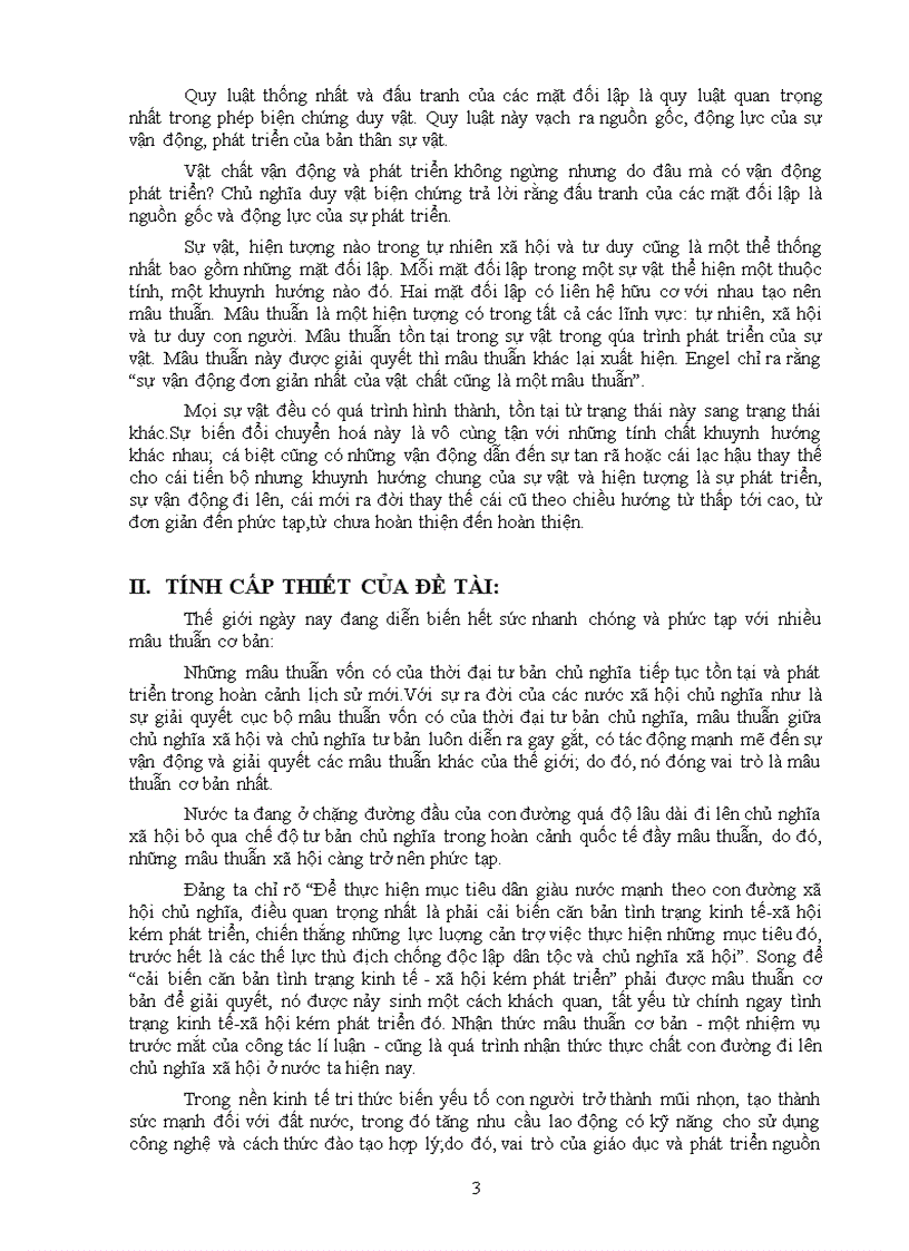 image for page Thống nhất và đấu tranh của các mặt đối lập Nội dung lý luận và vận dụng thực tiễn của Đảng ta trong công cuộc đổi mới hiện nay