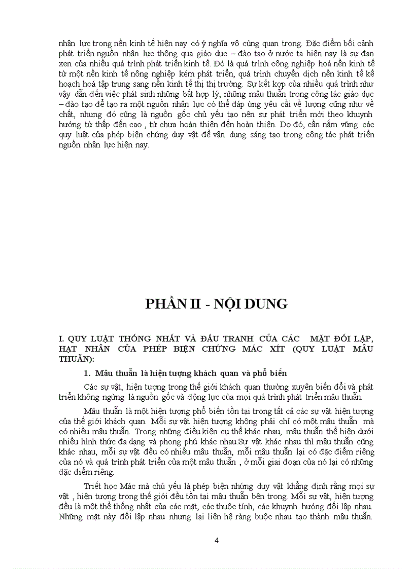 image for page Thống nhất và đấu tranh của các mặt đối lập Nội dung lý luận và vận dụng thực tiễn của Đảng ta trong công cuộc đổi mới hiện nay