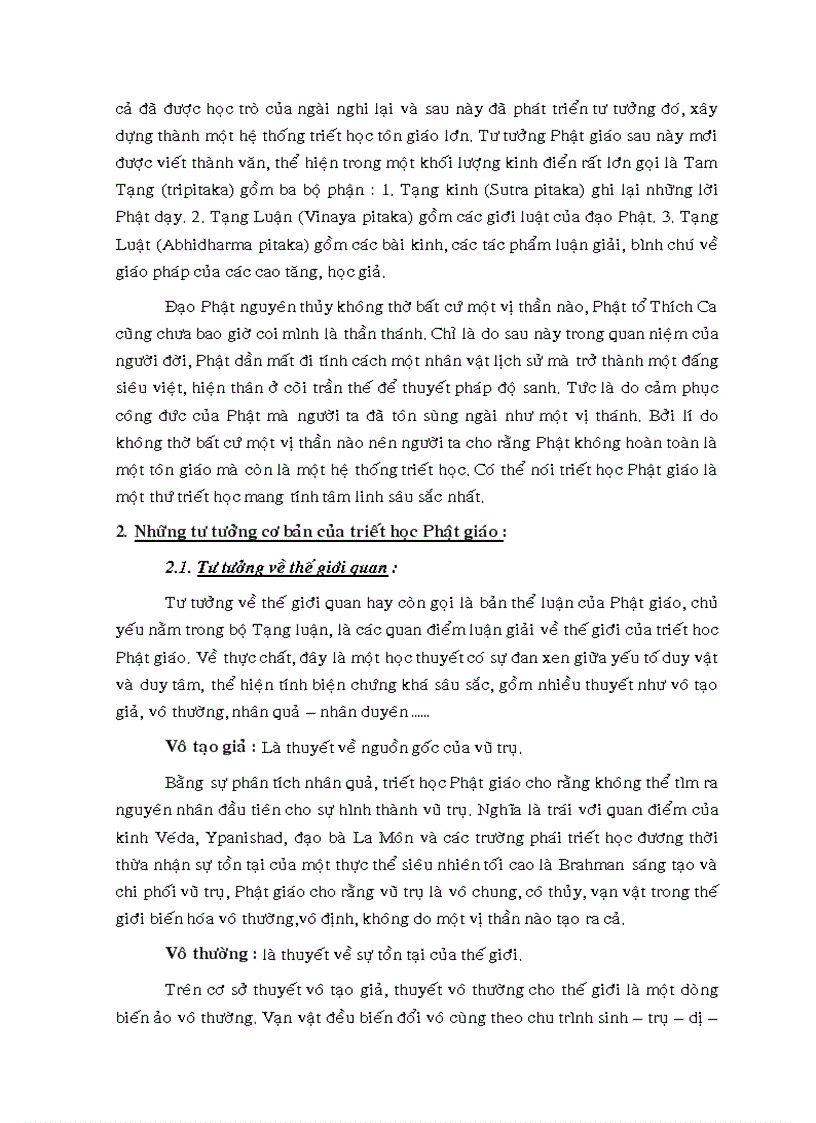 image for page Những Tư Tưởng Cơ Bản Của Triết Học Phật Giáo Và Những Ảnh Hưởng Đến Đời Sống Nước Ta