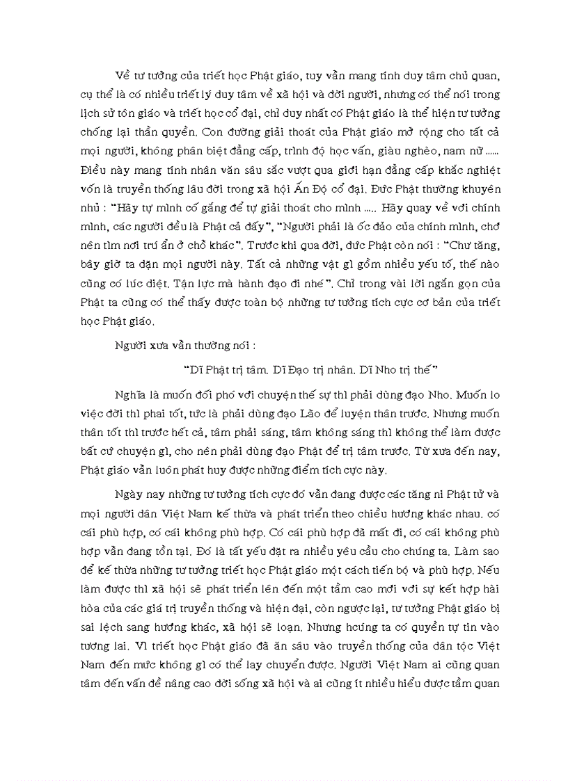 image for page Những Tư Tưởng Cơ Bản Của Triết Học Phật Giáo Và Những Ảnh Hưởng Đến Đời Sống Nước Ta
