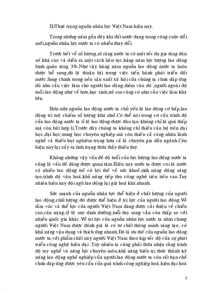 image for page Nhưng hạn chế trong quá trình phát huy nguồn lực con người và thực trạng của nguồn nhân lực ở nước ta hiện nay 1
